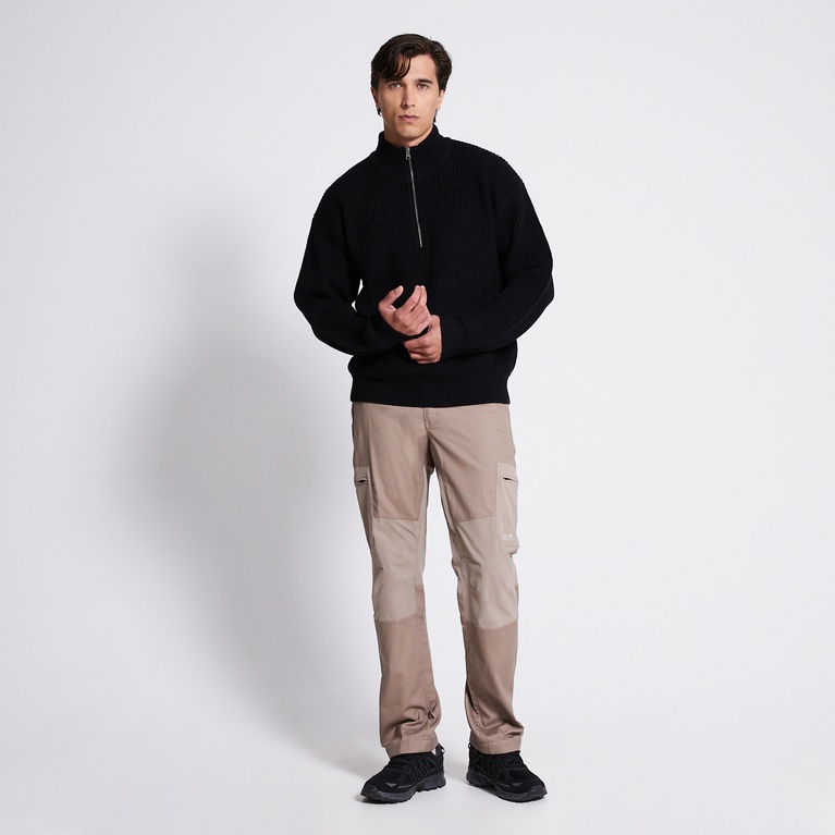 PiteÕ Collar /M Sweater Sweater Black-Black